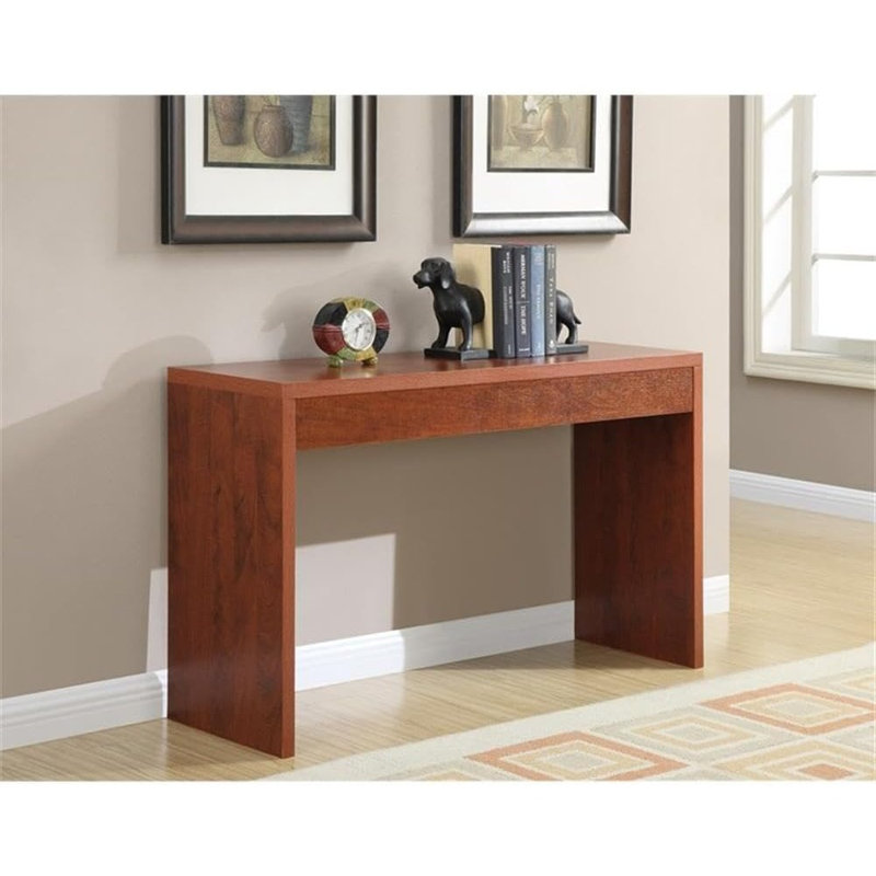 Console Northfield Hall de 48 po - Décoration moderne et minimaliste pour salon, entrée ou couloir cerise