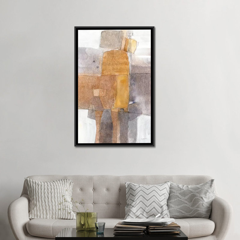« 8 pièces box », reproduction d’impression sur toile, H 26 po x l 18 po x P 1,5 po, Toile avec cadre noir, Pas de tapis