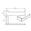 Quartile™ Country Kitchen Quartile Mount Type Toilet Paper Holder-5845102
