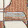 Tapis Mid-Century Nordic Ivory Rust