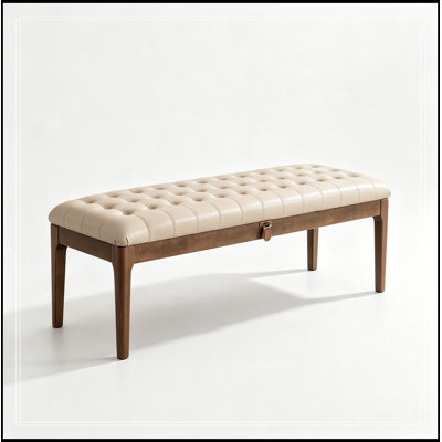 Fauteuil rembourré avec appui-tête et siège capitonné