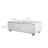 Smart Coffee Table with 135"L Fridge and Wireless Charge-100634353