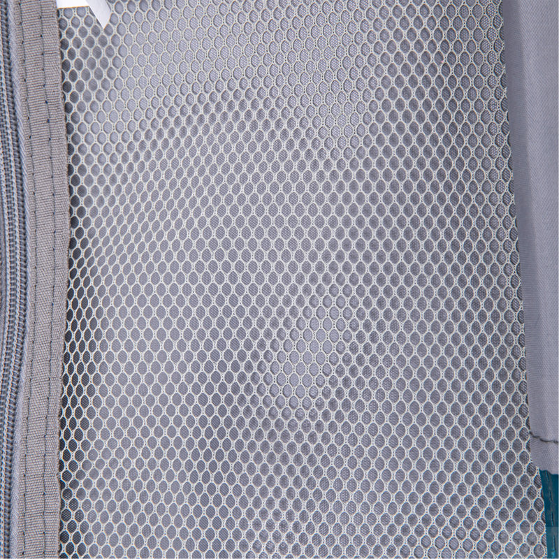 14 "/ 20" / 24 "/ 28" 4 pièces / ensemble dans une valise à roulettes en PP, une valise de transport, une tringle en fer, une serrure à mot de passe à combinaison, un étui à cosmétiques de 14 po (bleu)