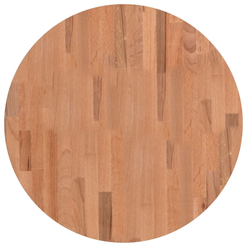 Tiphonnet Solid Wood Table Top, 2.5cm H x 60cm W x 60cm D, Brown