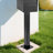 Mailbox Post With Post Base, Mailbox Mounting Post, Mailbox Post For Outside