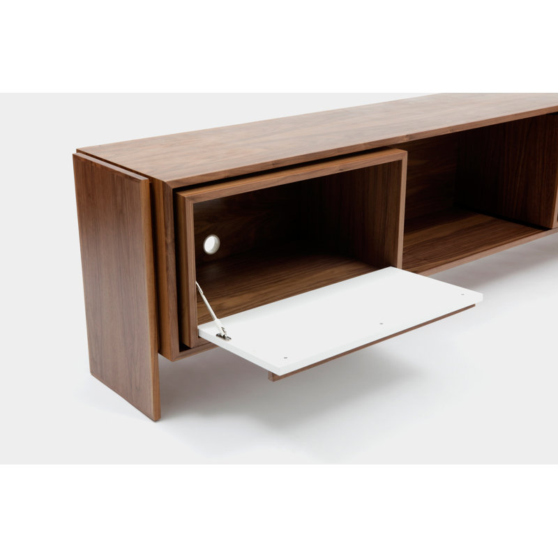 Low Units Media Console, White