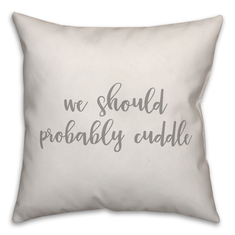  Coussin We We probablement, Coussin et housse de coussin, Blanc