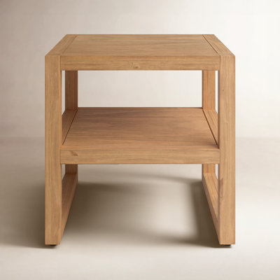 Modica Solid Wood End Table