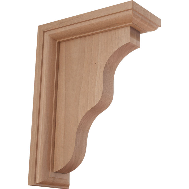 Support traditionnel Hamilton, Cerisier, H 7 po x l 2,25 po x P 5 po