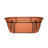 Lucca Self-Watering Plastic Indoor/Outdoor Oval Balcony Box Planter with Metal Hanging Bracket-196913514