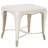 London Place Rectangular End Table - Creamy Pearl