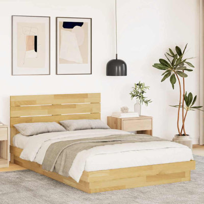 Solid Wood Bed
