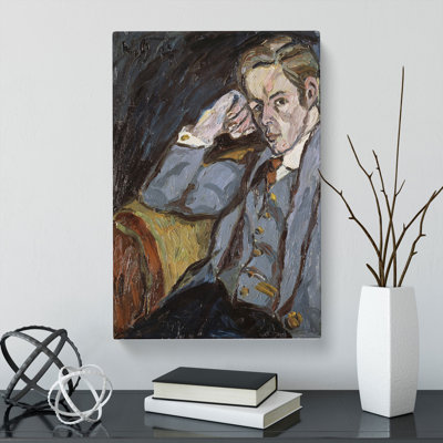 Portrait Of A Man Vol.1 by Walter Gramatte - Wrapped Canvas