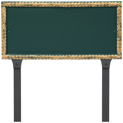 Plaque d'adresse rectangulaire Harrison