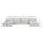 Huerres Upholstered U-Shaped Sectional Reversible-87149751