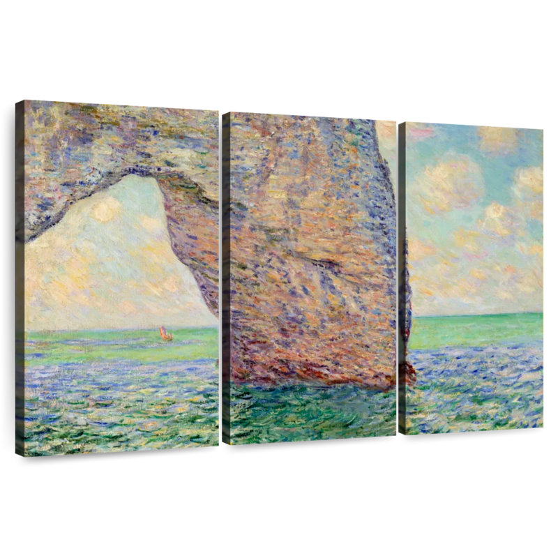 Gillard The Cliff At Etretat, H 20 po x l 33 po