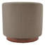 Bennett Upholstered Swivel Barrel Chair (Set of 2)-1037113308