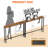 Pre-Assembled Narrow Console Sofa Table With Power Outlets, Built-In Charging Station, And Extension Cord For Living Room, Entryway