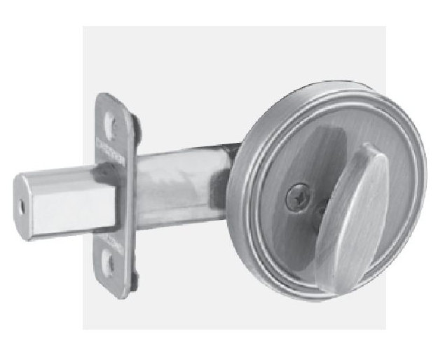 One-Sided Deadbolt Thumbturn, Satin Stainless Steel