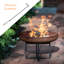 Maui Round Steel Smokeless Fire Pit-463951303