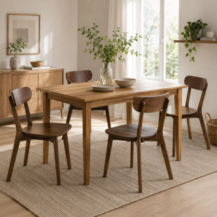 Chaise de cuisine sans accoudoirs à pieds réglables Minimalist