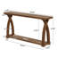 Console en bois massif de 63 po-2048114615-1967938286