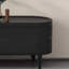 Table basse avec lumière noire et luxueuse