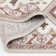 Bungalow Rose Macfarlane Red/Beige Traditional Indoor Polypropylene/Polyester Area Rug