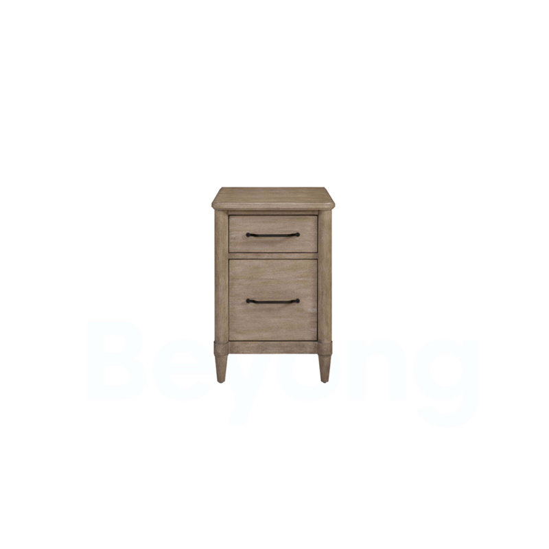2 Drawer Filing Cabinet - Sand, Sand