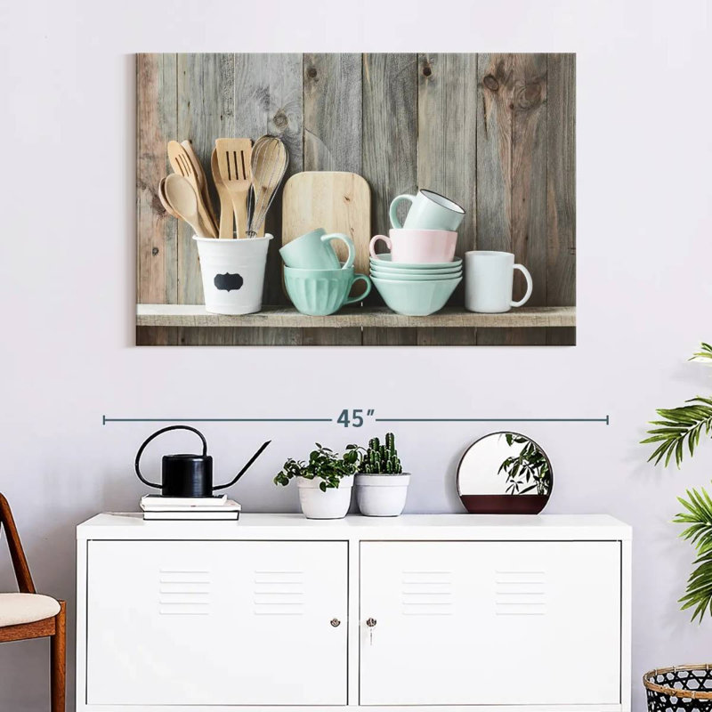 Impression sur toile de cuisine, L 26 po x H 39 po