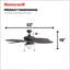 Inland Breeze 52" Indoor Outdoor LED Ceiling Fan-1035516117