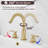 Widespread Double Handle Bathroom Faucet-107545229