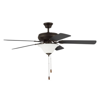 52'' Ceiling Fan with LED Lights -  Craftmade, DCF52ESP5C1W