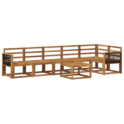  Outdoor Sofa Set 7 Pcs Garden Furniture Patio Sectional Seating Modern