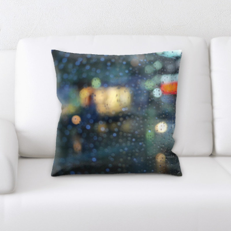 Microsuede Throw Pillow