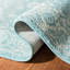 Tapis bleu clair / ivoire Anastacia-1801346836