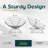 Ariyelle Swivel Papasan Accent Chair with Extra Thick Cushion for Ultimate Comfort-88730979-88730977-120089717