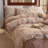 Retro Monet Linen Bowknot Cotton Duvet Cover Set-109926813-109926810