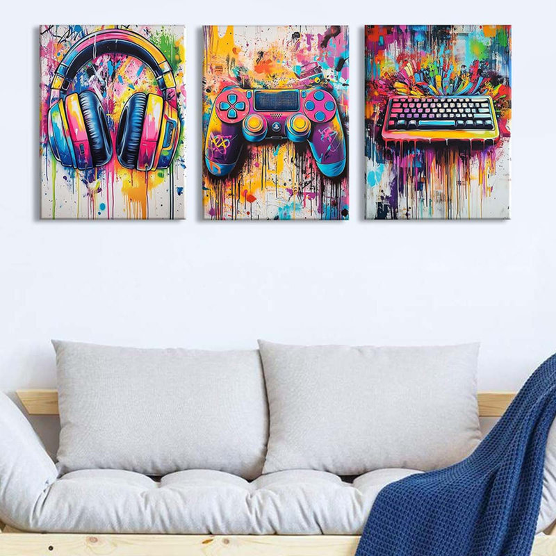 3 Piece Wrapped Canvas Print