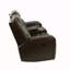 MOTION LOVESEAT en brun foncé