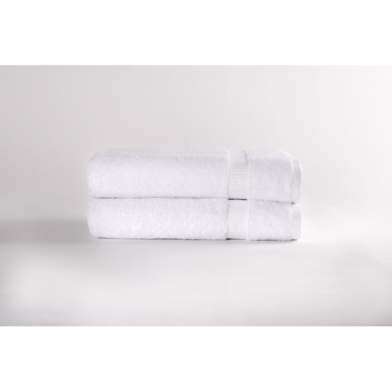 Ensemble de draps de bain 2 pièces Motto , Blanc