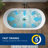 Forma 59'' Freestanding Tub Solid Surface Freestanding Soaking Tub With Bath Caddy-97961976