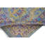 Hand Knotted Wool Area Rug in Gray And Purple