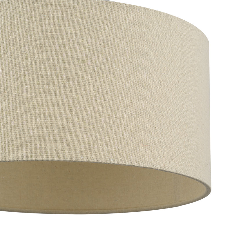 Grand lustre linéaire Hendrix, Bronze, Deux lumières, H 20,75 po x l 35 po x P 14 po