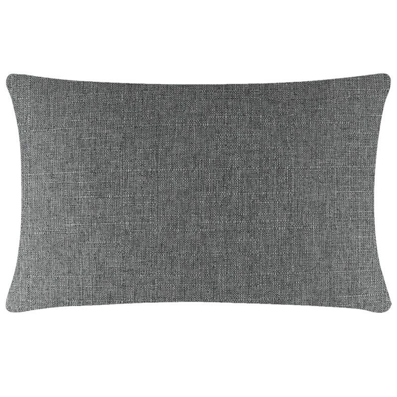 Coussin décoratif Sparkles Home | Housse en polyester et bourre en plumes | Doux et luxueux - 4 tailles, Gris