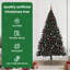 6.89' H Lighted Artificial Christmas Tree-826116817-826144454-826146709