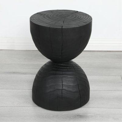 Solid Mango Wood Side End Table