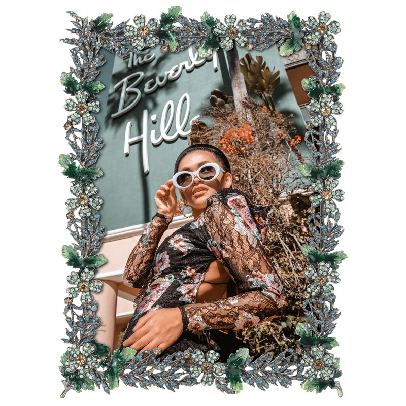 Edelweiss Metal Picture Frame