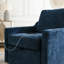 Fauteuil demi-tonneau en chenille-980004874