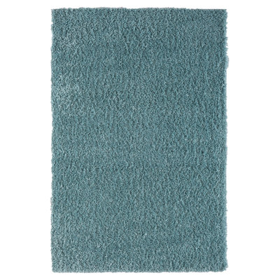 Lush Light Blue Rug